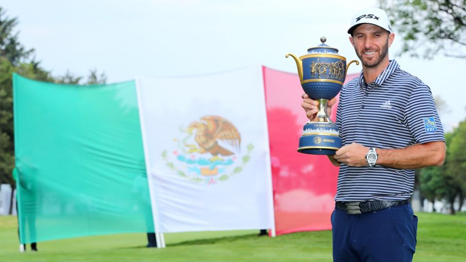 Golfer Dustin Johnson